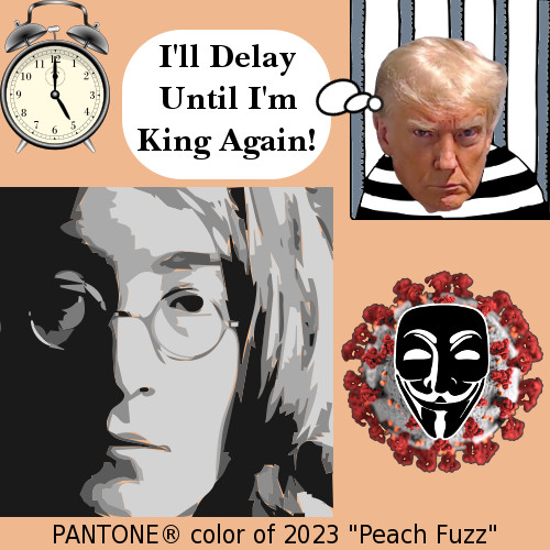 Trump Twists Around in the Grip of the Law, A small Tribute to John Lennon