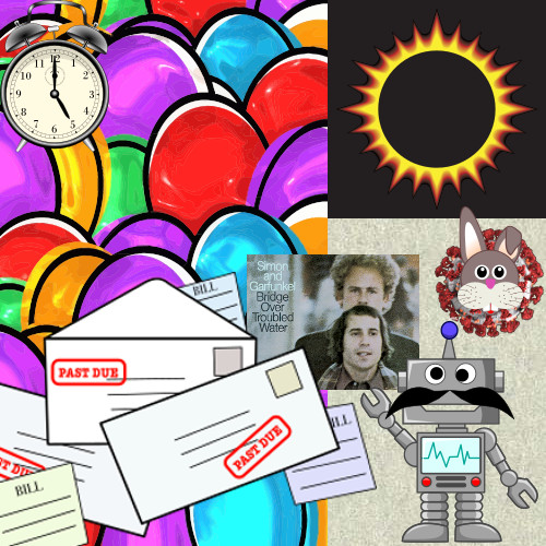 An Eclipse, A.I. Lothario, Easter Eggs, Bills, Why they Split Up