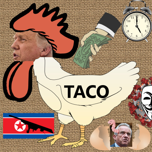 Trump Always Chickens Out, Except When He Gets Bribed, Crackpot HHS Secretary Gets Contradicted, Kim Jung Un's Boats is One Its Side.