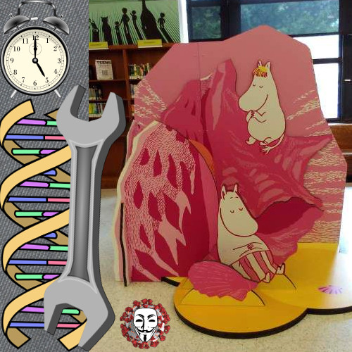 Moomins! Escherichia Coli Gets a Makeover! You and the Moon Can Get a Nuclear Reactor!