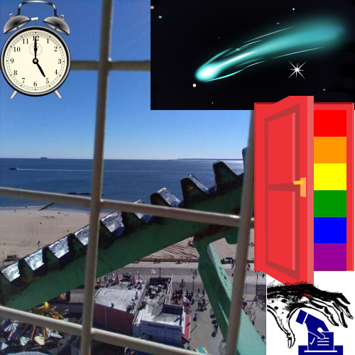 It's National Coming Out Day, Pickles of the North Takes Some Relatives Out on the Town, An Interstellar Comet visits too, Guess Who Owns the Voting Software!