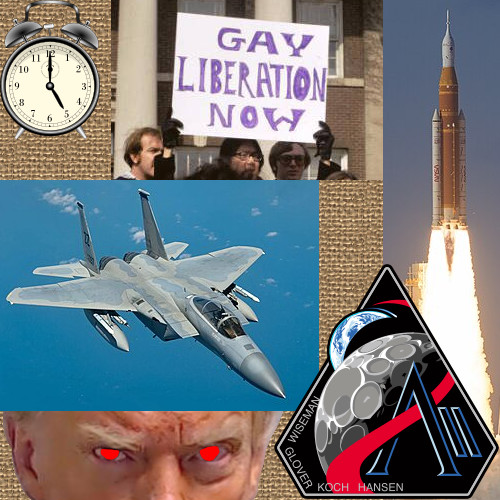 Agosto "Crystal" Machado, Donnie "Bonespur" Trump Makes a Deranged Speech, War Drama